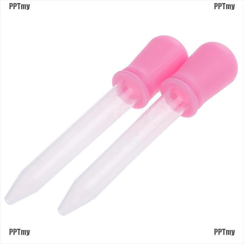 Bộ 2 Ống Hút Silicone Cho Bé Uống Thuốc