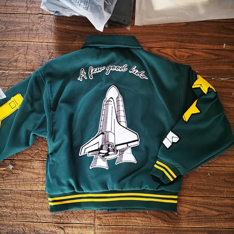 Áo Bomber - AFGK - A Few Good Kids Space Travel Varsity Jacket