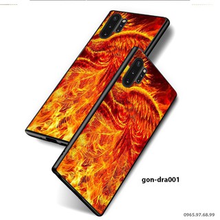 Ốp dẻo Samsung Note 10, 10 Plus hình Rồng Dragon