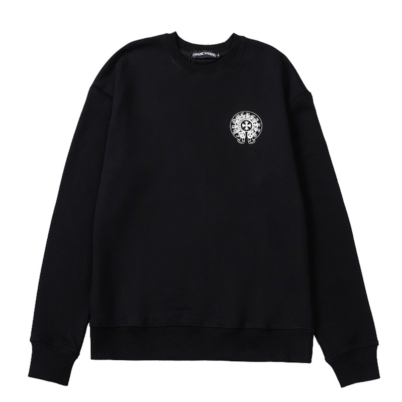 Áo hoodies tay dài in chữ CHROME HEARTS cá tính