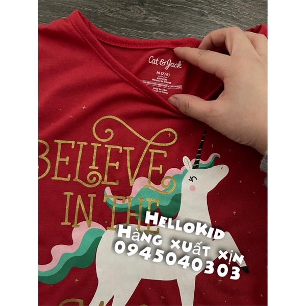 B09 - Bộ thun PJ catjack cho bé