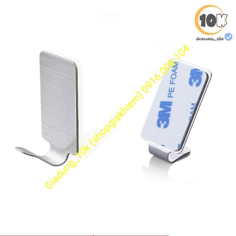 Móc Treo Đa Năng Trong Nhà Tắm, Móc Treo Khu Bếp, Treo Đồ Dùng Cá Nhân, Treo Chìa Khóa, Inox 304 Mờ Chịu Tải 2 kg (c5)