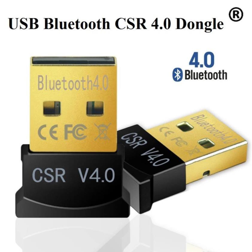 Freeship 50k Card Bluetooth Mini kết nối USB 4.0 - thu phát bluetoothcho máy tính laptop -DC484