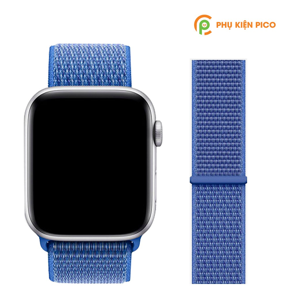 Dây Nylon Apple Watch 1/2/3/4/5 size 38/40/42/44mm Nylon Sport Loop siêu bền