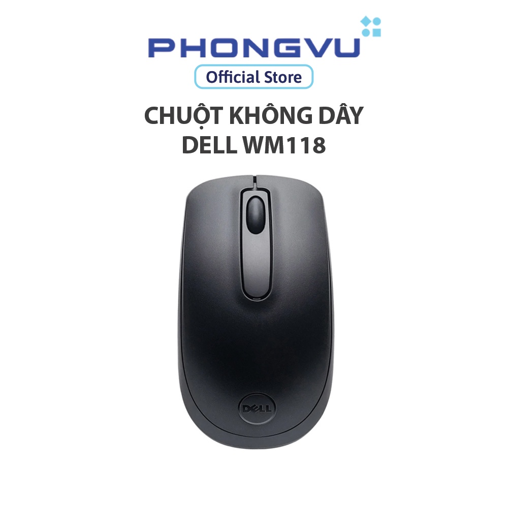 Chuột không dây Dell WM118 - Bảo hành 12 tháng