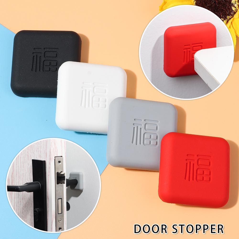 LONTIME Miếng Chặn Cửa Chất Liệu Silicone Tự Dính
