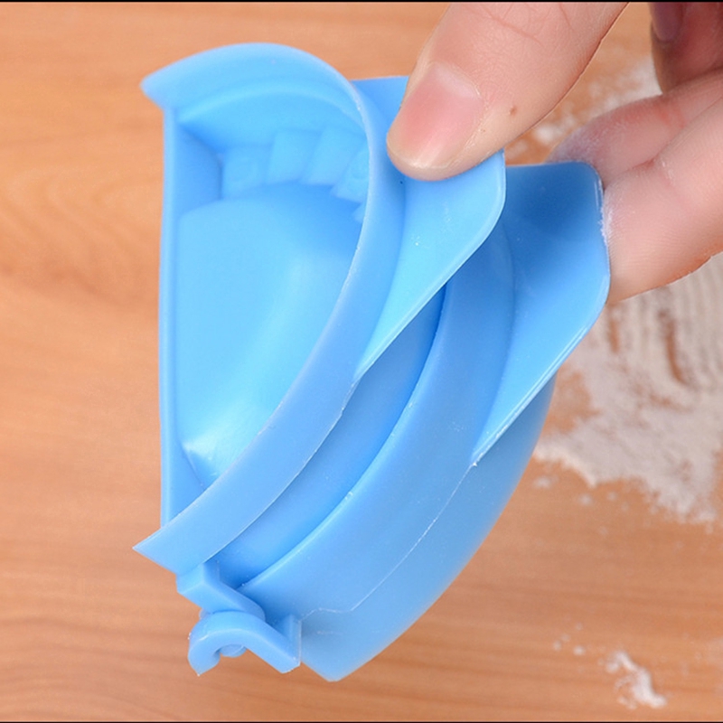 Creative Plastic Make Dumplings Mold/ Convenient Practical Handmade Dough Maker/ Home Kitchen Gadget