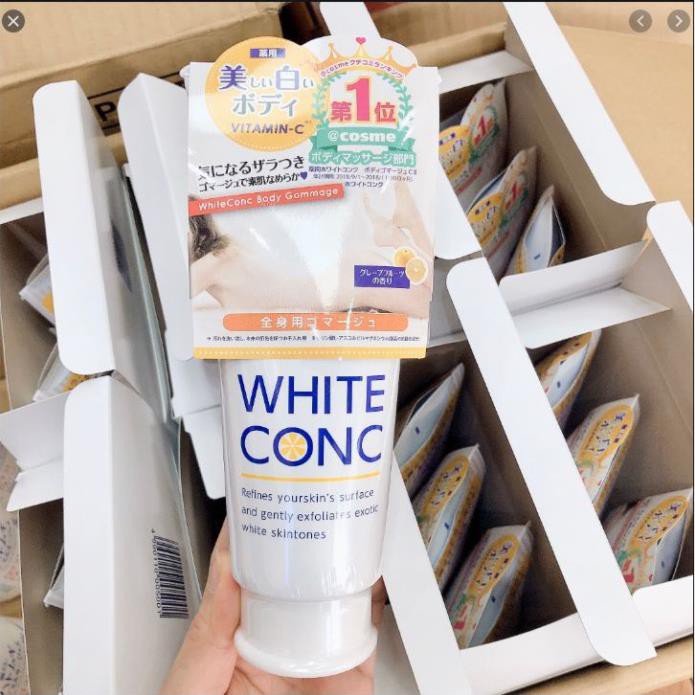 Tẩy Da Chết White Conc 180g Tẩy Tế Bào Chết Dưỡng Trắng White Conc Vitamin C LIKE TOKYO