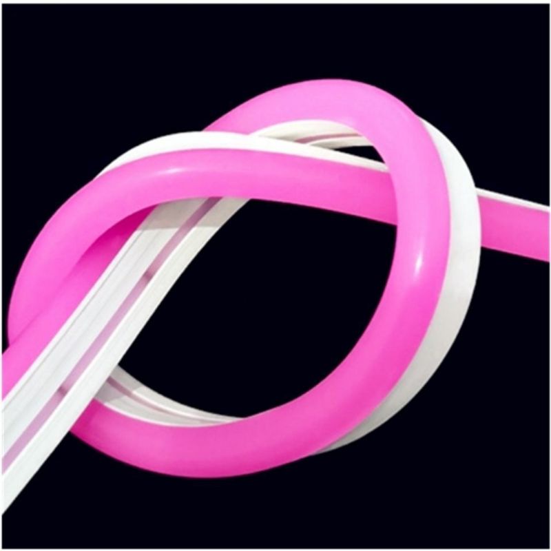 Dây Đèn Led Trang Trí Phòng Ngủ NEON FLEX 5M Bọc Silicon Không Thấm Nước, Dây LED 5M Đã Kèm Nguồn Ánh Sáng Sống Động
