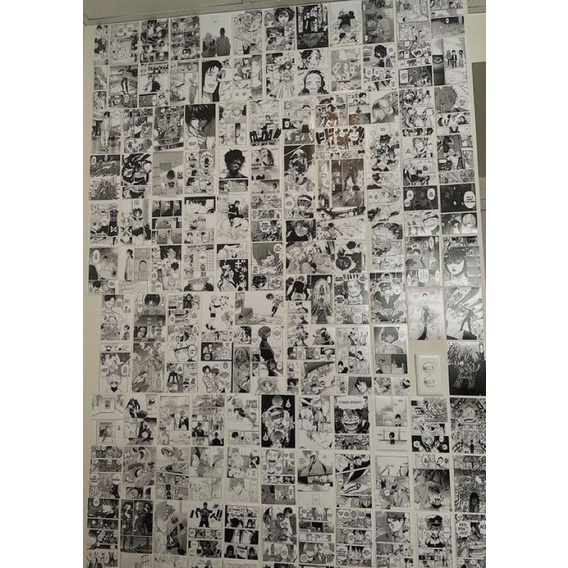 Manga Wall Decor - In hình dán tường có keo sẵn theo yêu cầu
