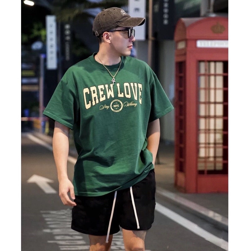 Áo thun CREW LOVE Cotton 100%