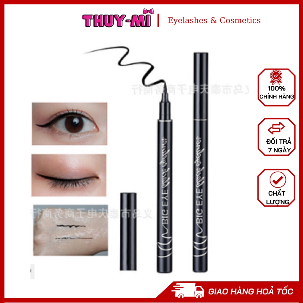 Bút kẻ mắt nước Eyeliner Big eyes,nét mảnh, chống nước, lâu trôi từ 6-8 tiếng