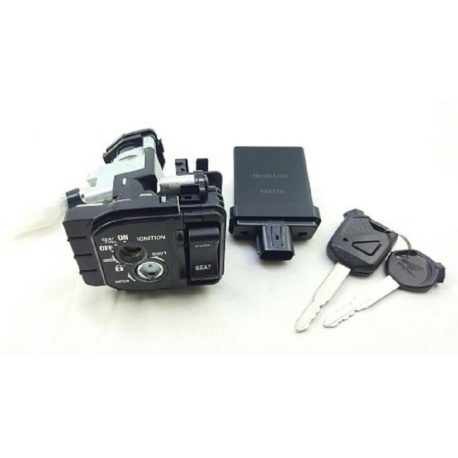 Công tắc ổ Khóa máy AB AIR BLADE 125 2016 2017 2018 2019 có chíp remote tìm xe