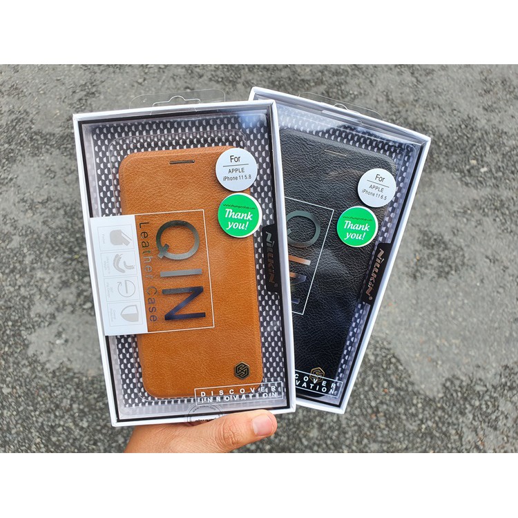 BAO DA QIN NILLKIN CHO IPHONE 11 / 11 PRO / 11 MAX | BigBuy360 - bigbuy360.vn