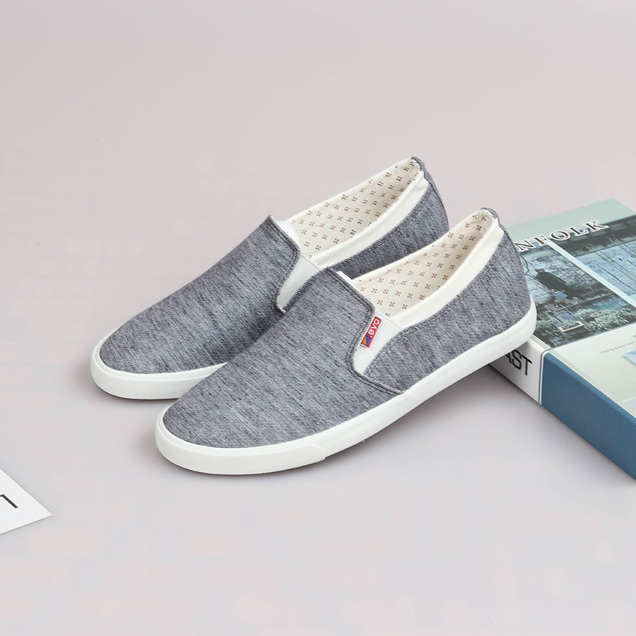 [XẢ KHO, LẺ SIZE] Giày lười nam - Slip on nam vải - Mã S532