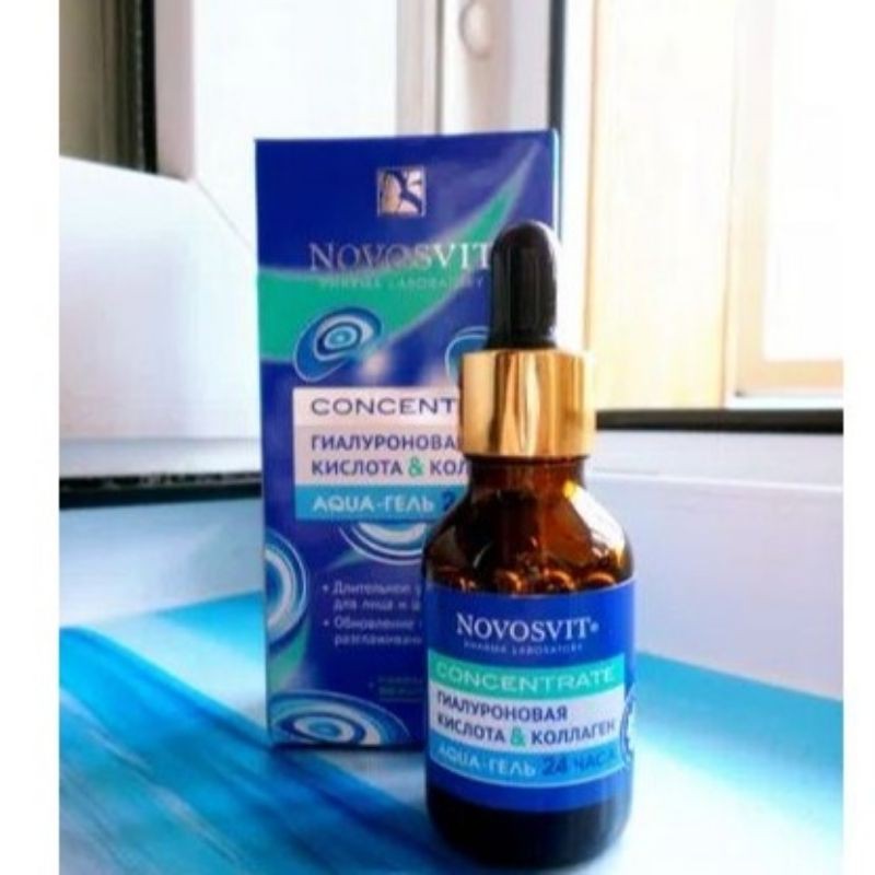 Novosvit xanh - Serum Novosvit collagen dưỡng ẩm giúp da căng mịn