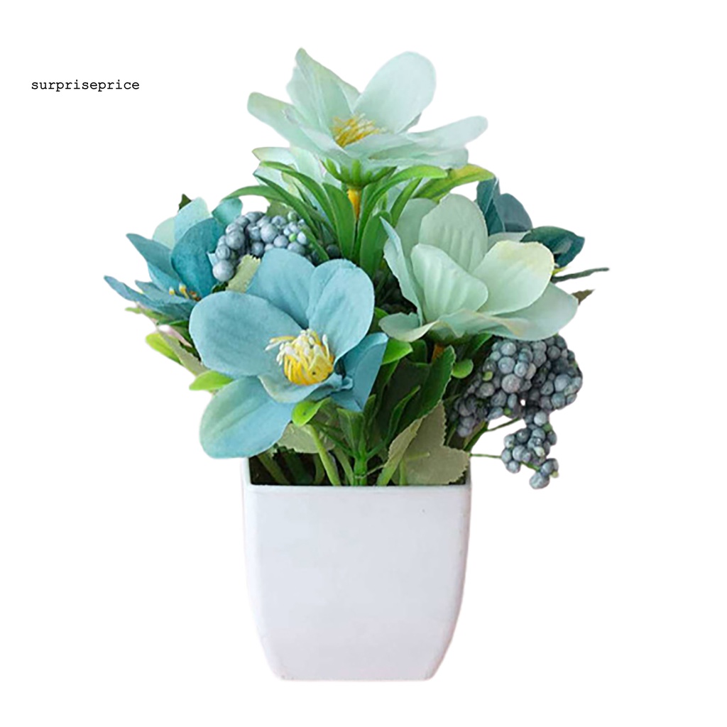 Cây cảnh nhân tạo bằng nhựa dùng cho trang trí để bàn tươi mát