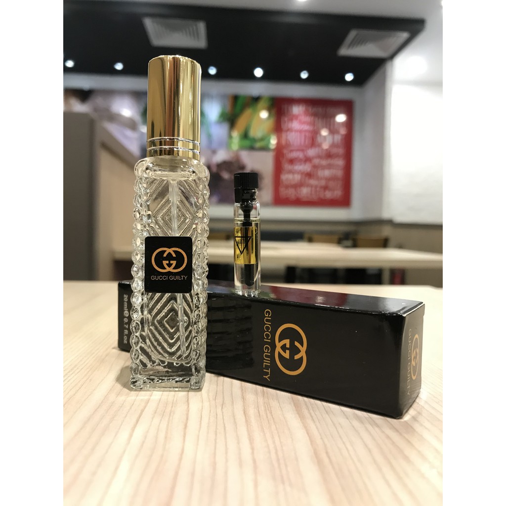 [ĐẶC BIỆT] Nước Hoa Nam Nữ mini Cao Cấp 6D GUCCl 20ml Bán Chạy | Thế Giới Skin Care