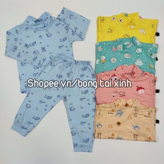 XẢ HÀNG - BỘ CỔ CAO 3P THUN LẠNH HÌNH IN CỰC XINH