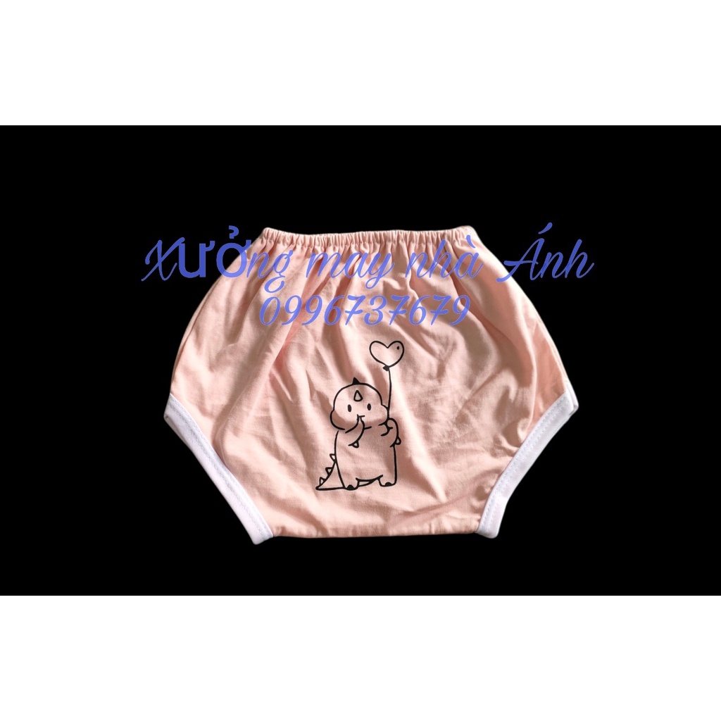 Set 10 quần chip màu in hình dễ thương cho bé