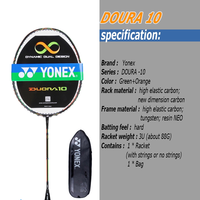 Vợt Cầu Lông Yonex Doura 10lcw/Lt Phiên Bản Giới Hạn Chất Lượng Cao