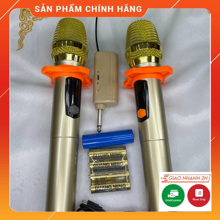 Micro Karaoke Loa Kéo JOA UF-510 Cao Cấp. Chống Hú Tốt, Bắt Âm Nhạy, Dễ Dàng Sử Dụng, Kèm Đèn LED.Bảo Hành 12 Tháng