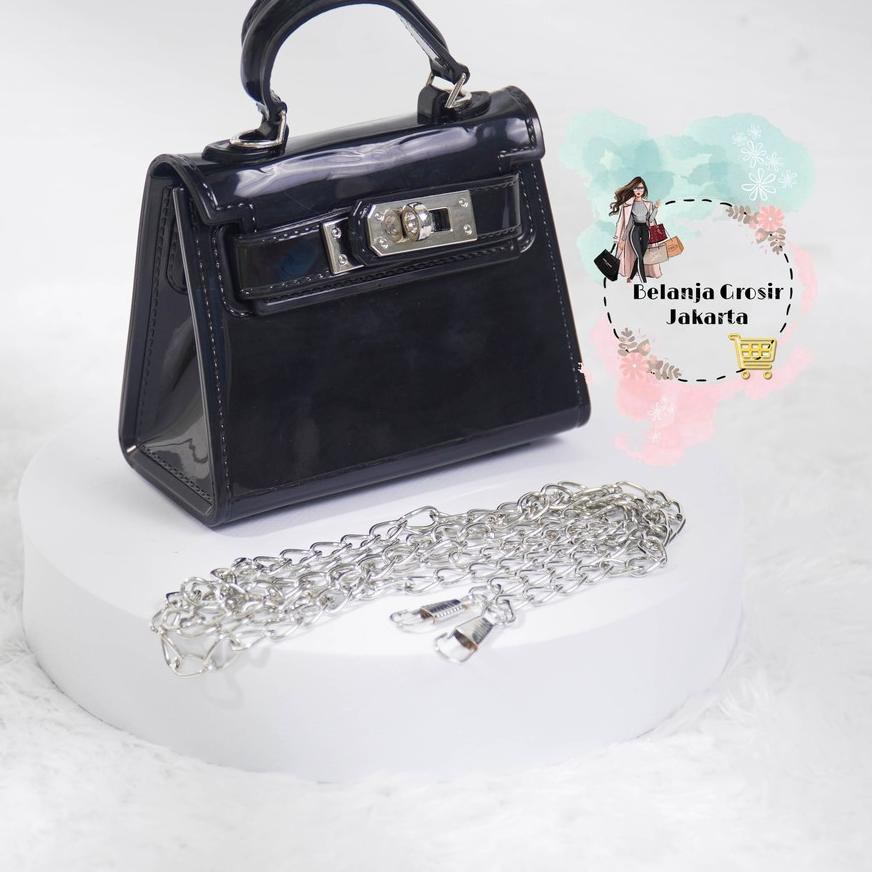 Túi Hermes MINI Bóng Thạch | Túi Nhập Khẩu Họa Tiết CROCO Bóng Thạch