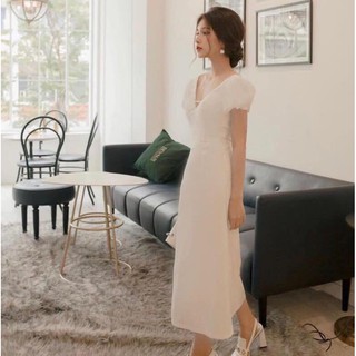 Đầm dự tiệc Phi Dáng maxi cột nơ lưng quyến rủ