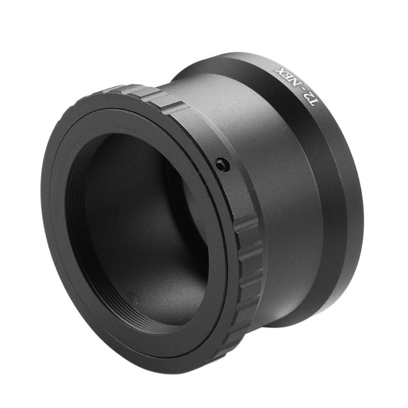 Ngàm Chuyển Đổi Ống Kính Máy Ảnh Sony Nex E-Mount Sang Attach T2 / T Bằng Hợp Kim Nhôm