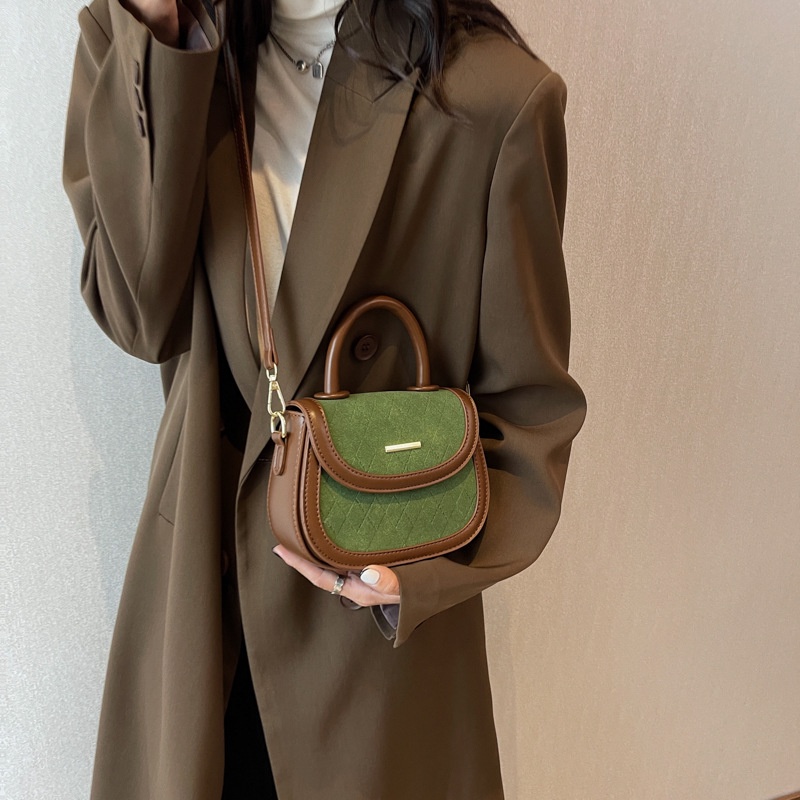 Túi Xách Đeo Vai Hình Vuông Cỡ Nhỏ Thiết Kế Đơn Giản Thời Trang