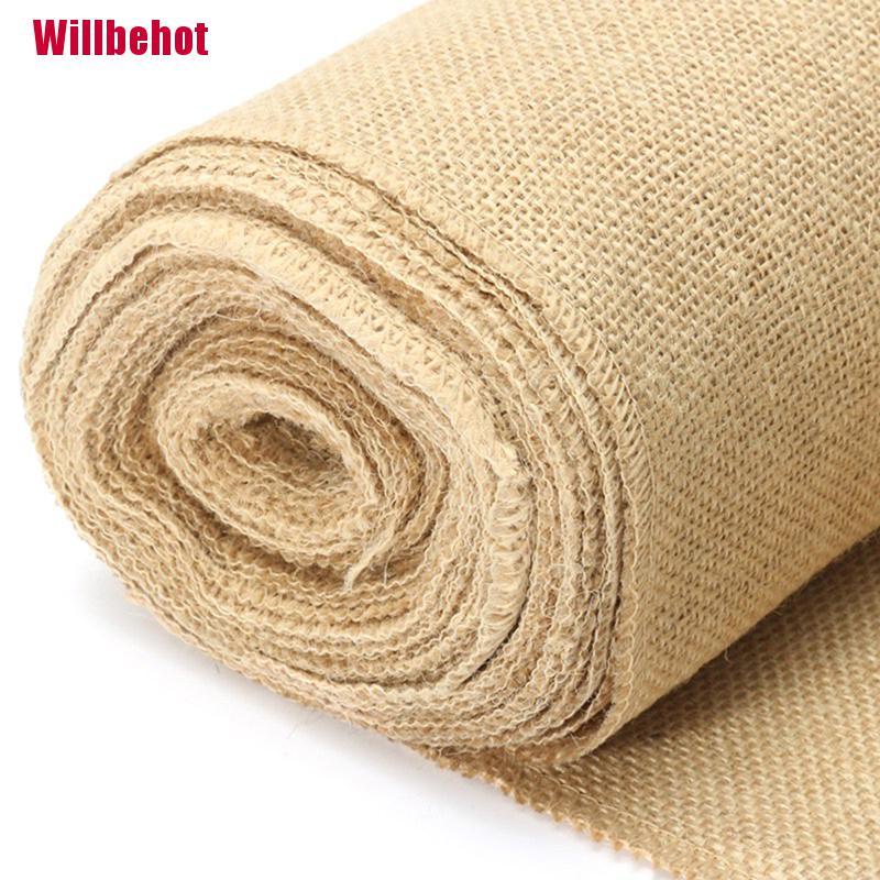 Khăn Trải Bàn Vải Sợi Đay 30X275Cm Trang Trí Tiệc Cưới