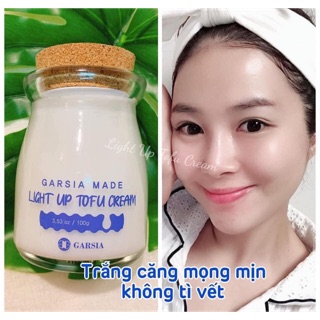 Kem dưỡng trắng đậu hũ non Light up Tofu cream