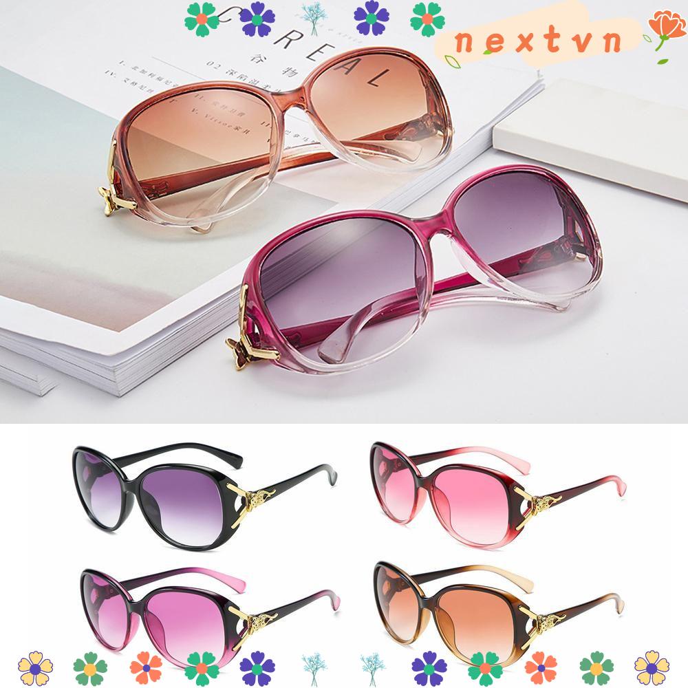 NEXTSHOP Eyewear Streetwear UV400 Protection Large Frame Goggles Women's Sunglasses