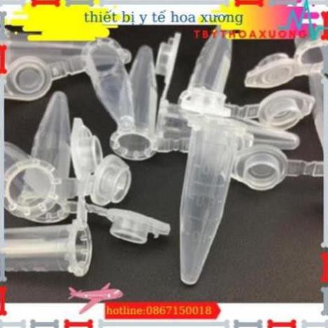 [ Hàng Chính Hãng] Ống Eppendorf 5ml ,Ống Ly Tâm 5ml Nắp Liền Túi 300 Cái
