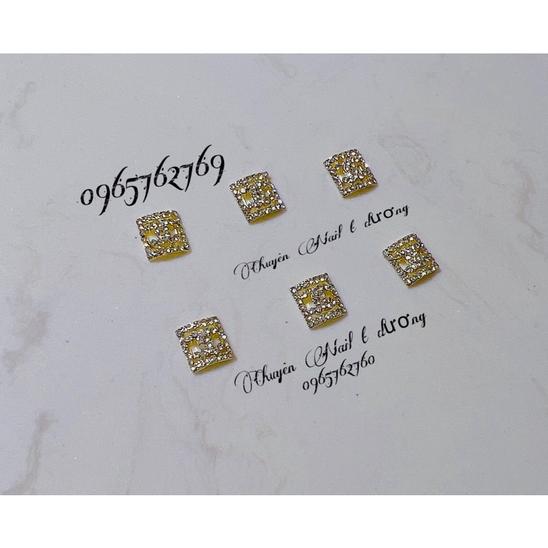 Chanel cao cấp - cham nail- đá đính- phụ kiện nail
