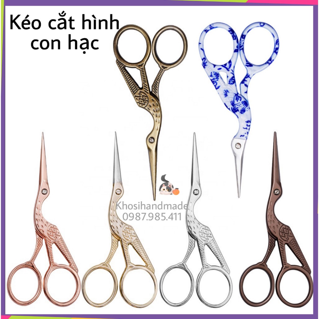 Kéo Cắt Hình Con Hạc