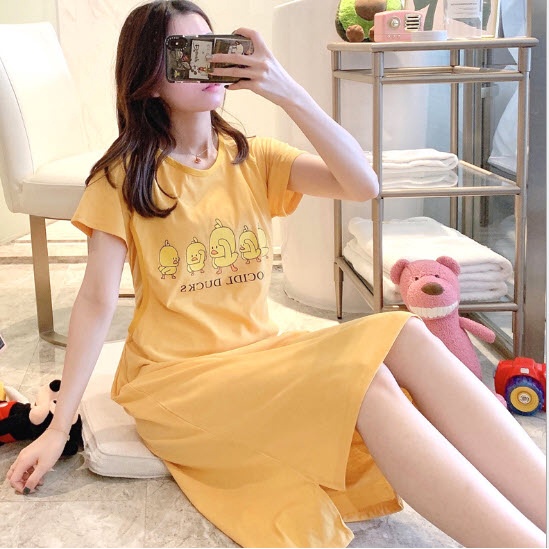 Váy Đầm ngủ bầu - mặc nhà sau sinh cho con bú ti NHIỀU MẪU - Quần áo thời trang đẹp mùa hè giá rẻ Bigsize