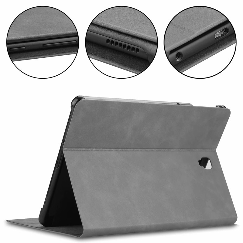 For Samsung Galaxy Tab S4 10.5 Case Ốp lưng With Pen Slot khe SM-T830 T835 Stand Cover Vỏ bảo vệ
