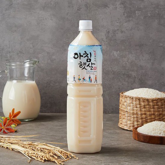 Sữa Gạo- Nước Gạo Hàn Quốc WOONGJIN 1.5L x1 Chai- Date07.2021