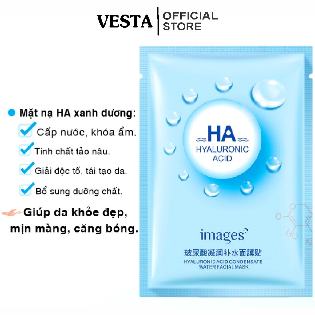 Mặt Nạ Giấy HA Images Dưỡng Trắng Da Mụn Cấp Ẩm | BigBuy360 - bigbuy360.vn