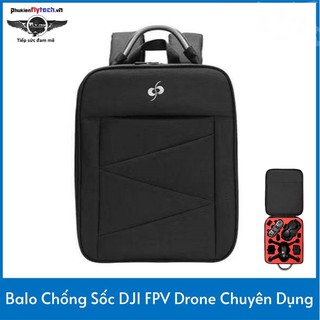 Balo chống sốc DJI FPV Drone chuyên dụng DJI - Chính hãng DJI - Giúp bảo vệ FPV Drone hỏi va đập - Dễ sử dụng, tiện lợi