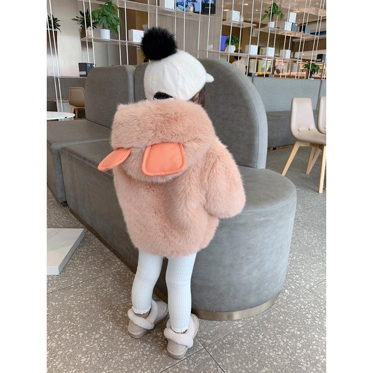 Áo khoác dày dặn giữ ấm thời trang thu đông xinh xắn dành cho bé gái 2021