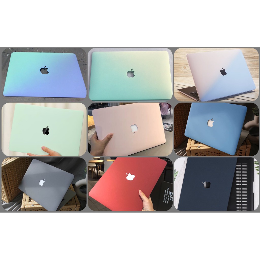 ốp,case dành riêng cho macbook (tặng kèm nút bịt bụi+kẹp chống gãy sạc)