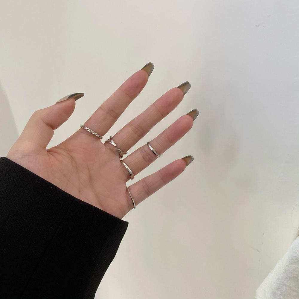 Bộ Nhẫn Phong Cách Hip Hop Thời Trang Cho Nữ