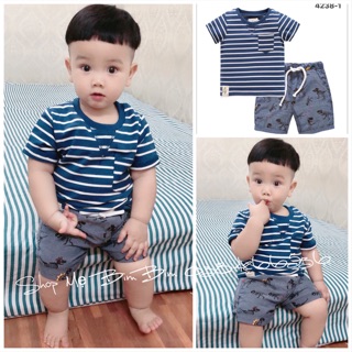 Set bộ kẻ quần khủng long