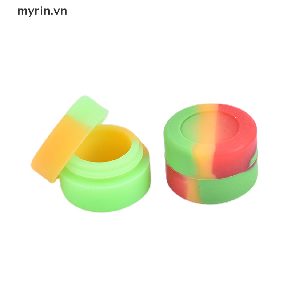 Lọ Đựng Sáp 3ml / 3ml Bằng Silicon Nhiều Màu Tùy Chọn
