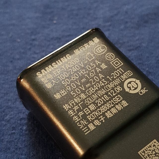 SẠC NHANH 15W SAMSUNG S10, S10+, S10E  CHÍNH HÃNG MỚI 100%