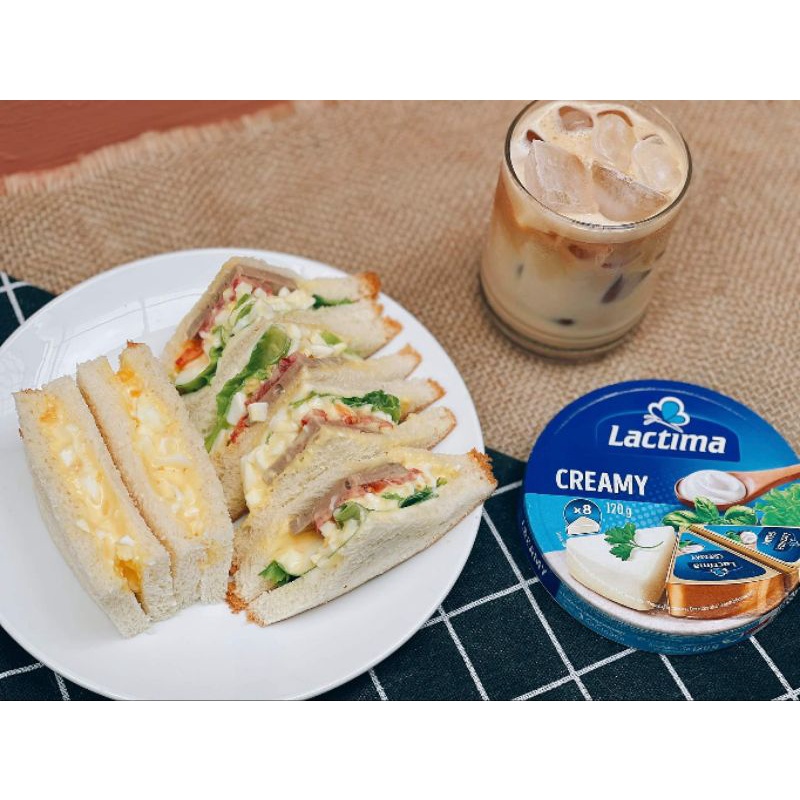 Phô mai miếng Lactima 120gram