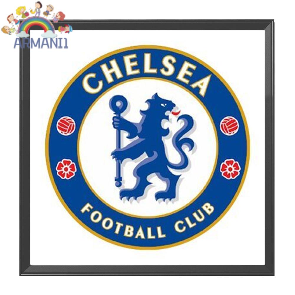 Armani Bộ Dụng Cụ Thêu Tranh Chữ Thập 11ct Diy Hình Logo Chelsea