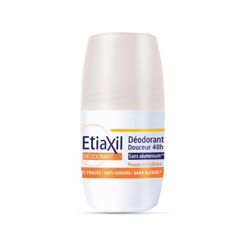 Lăn Khử Mùi Etiaxil Ngăn Mồ Hôi Chuyên Biệt Deodorant Douceur 48h Roll-On 50ml